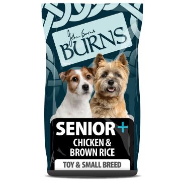 Burns Senior+ Dog Toy & Small Breed Chicken & Brown Rice 6kg