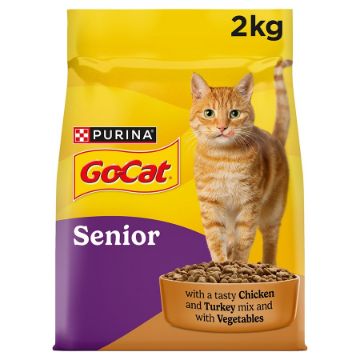 Go-Cat Senior 7+ Chicken, Rice & Veg 2kg