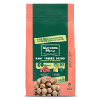 Natures Menu 80% Beef Raw Freeze Dried Dog Food Nuggets 4 x 625g