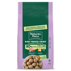 Natures Menu Turkey Raw Freeze Dried Dog Food 4 x 625g