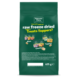 Natures Menu 80% Beef Raw Freeze Dried Dog Food Nuggets 4 x 625g