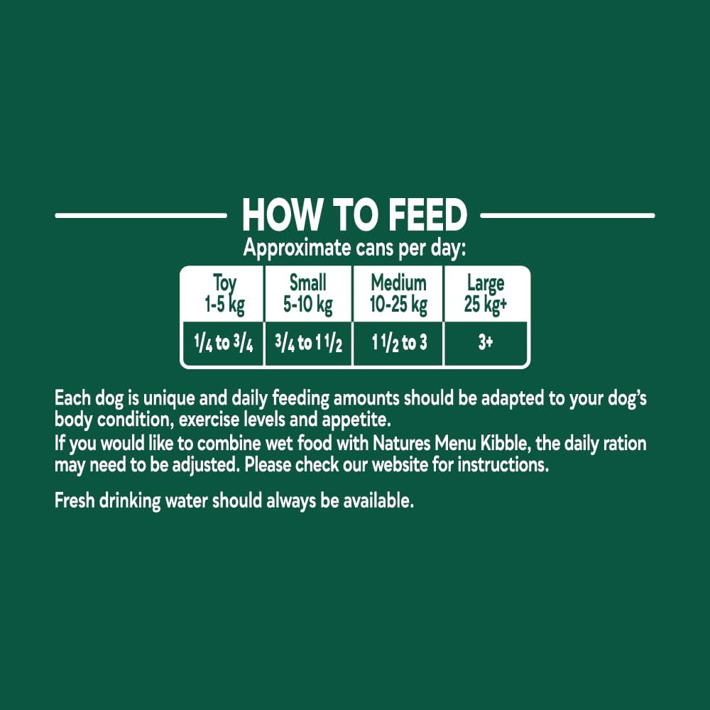 Natures Menu Wet food for Adult Dogs - Multipack 12 x 400g