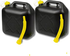 20 Litre Jerry Can for Liquid with Spout, Emergency Backup Storage for Cars, Motorcycles, Vans