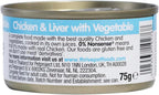 Thrive Cat Can Chicken & Liver with Vegetable 75g x 12