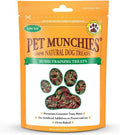 Pet Munchies Sushi Dog Training Treats, Oven Baked Tasty Bites with Natural Real Meat, Low in Fat 50g (Pack of 8)