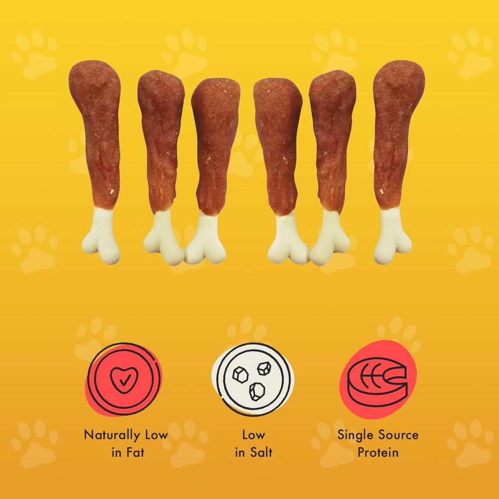 Pet Munchies Dog Treats Duck Drumsticks 100g x 8