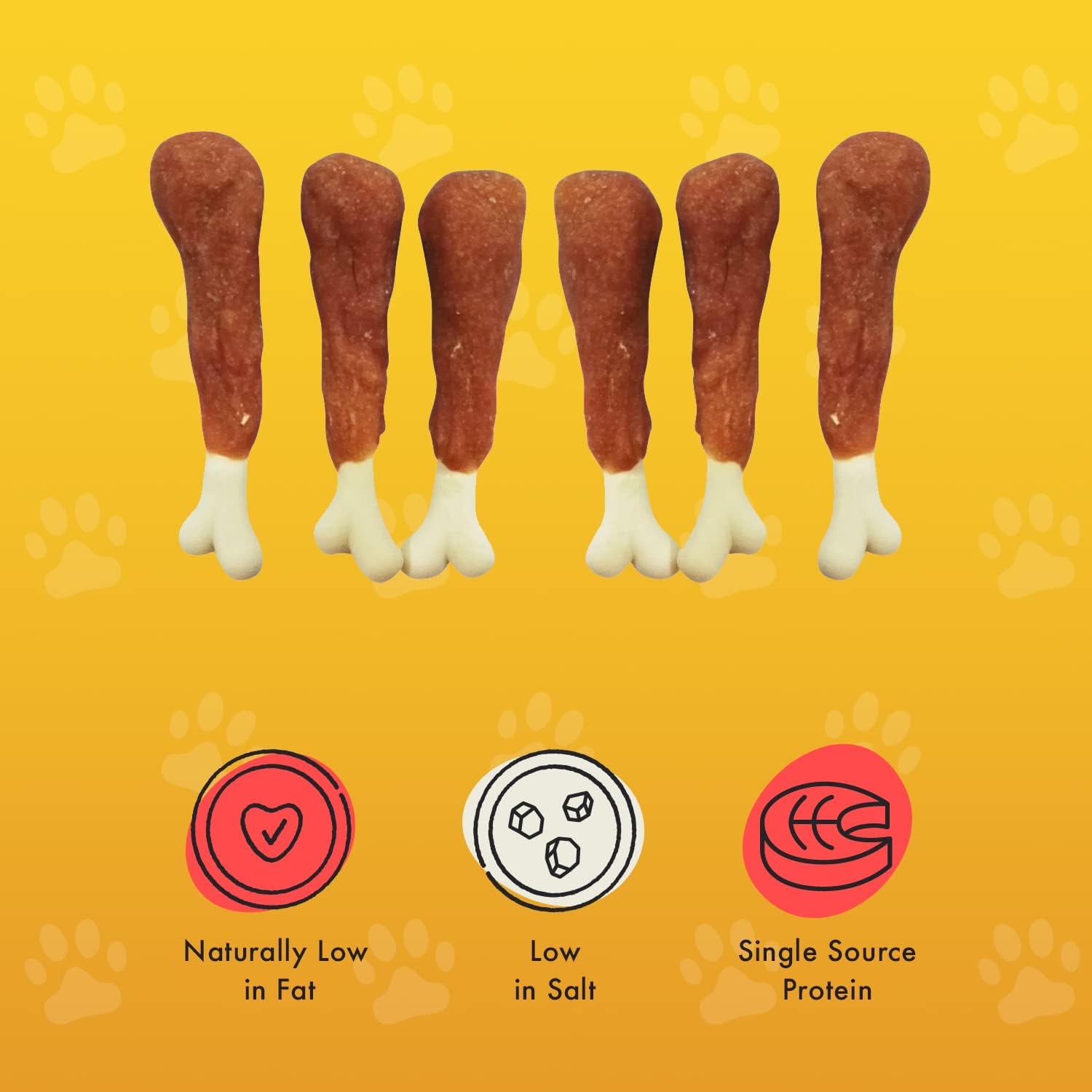 Pet Munchies Dog Treats Duck Drumsticks 100g x 8