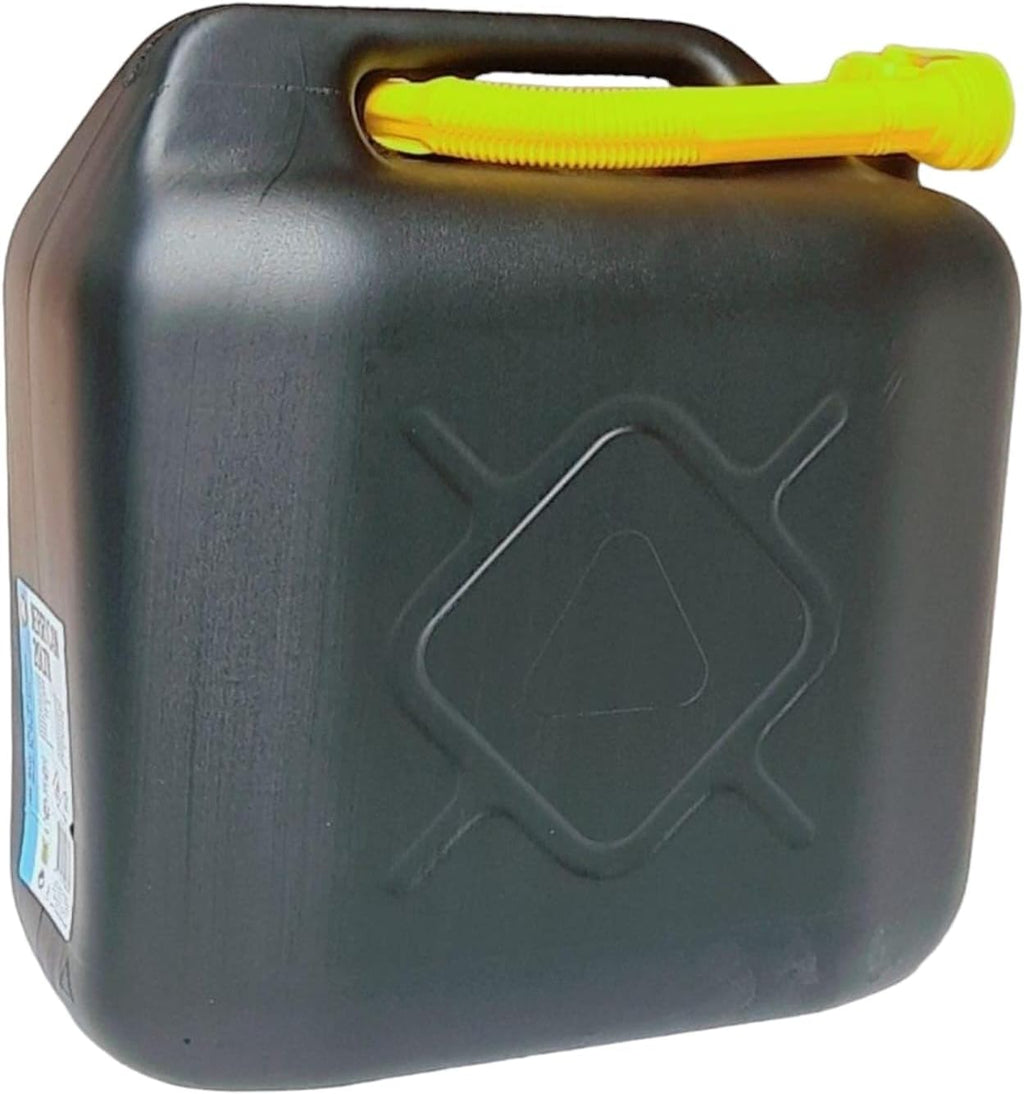 10 Litre Jerry Can for Petrol Diesel Fuel with Spout, Emergency Backup Fuel Storage for Cars, Motorcycles & Vans