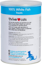 Thrive Cat Treats 100% White Fish MAXI Tubes 110g x 1