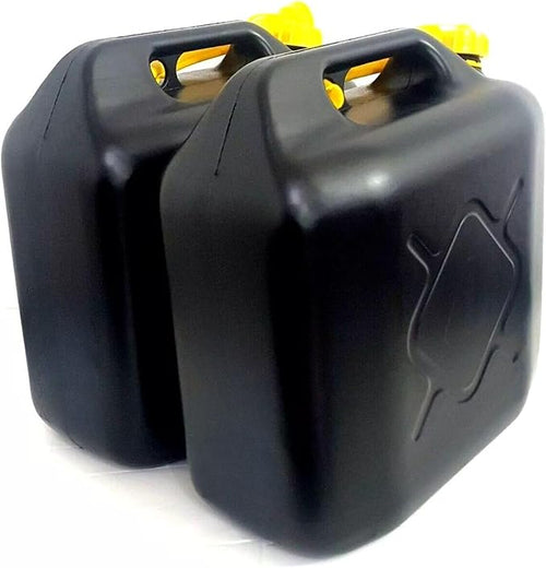 20 Litre Jerry Can for Liquid with Spout, Emergency Backup Storage for Cars, Motorcycles, Vans