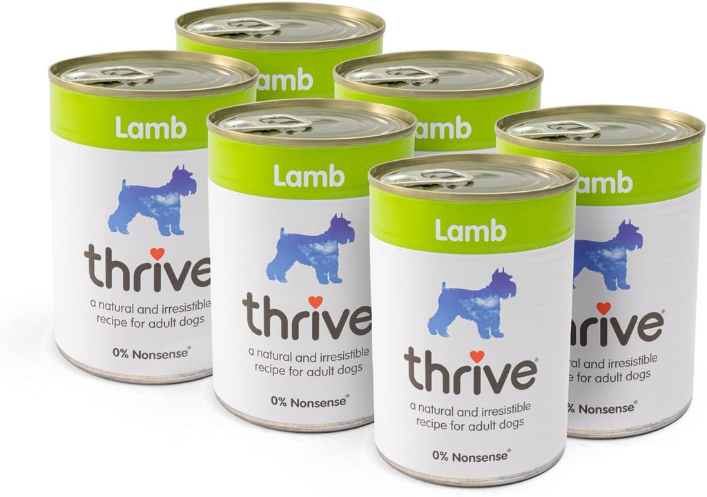 Thrive Dog Can Lamb 395g x 6
