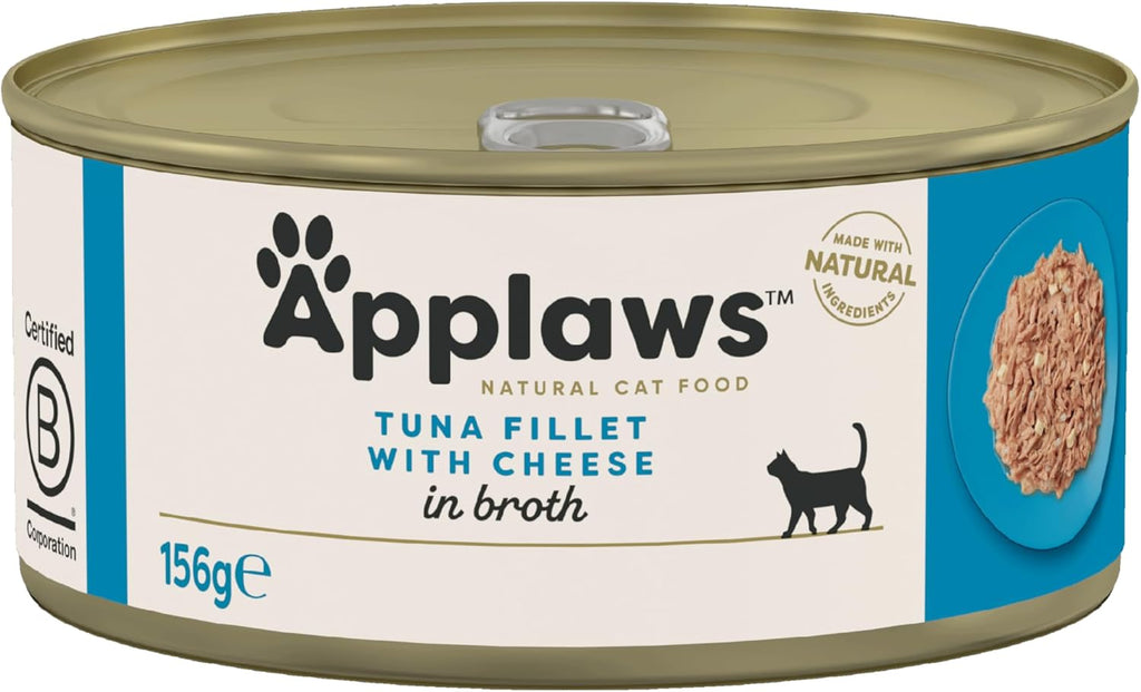 Applaws Cat Can Tuna & Cheese 156g x 24