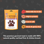 Pet Munchies Dog Training Treats Liver & Chicken 50g x 8