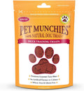 Pet Munchies Duck Dog Training Treats, Grain Free Tasty Bites with Natural Real Meat, Low in Fat 50g (Pack of 8)