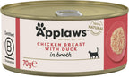 Applaws Cat Can Chicken & Duck 70g x 24