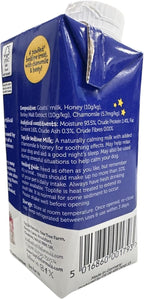 TopLife Bedtime Calming Milk for Dogs - Keeps Dogs Hydrated - Chamomile & Honey Goats' Milk, 12 x 200ml