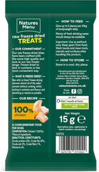 Natures Menu Raw Freeze Dried Treats - Chicken - 20 x 15g