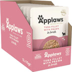 Applaws Cat Pouch Tuna & Pacific Prawn 70g x 12