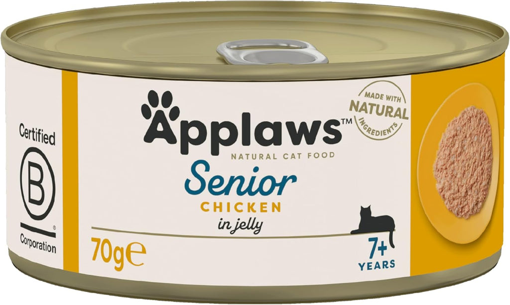 Applaws Senior Cat Can Chicken 70g x 24