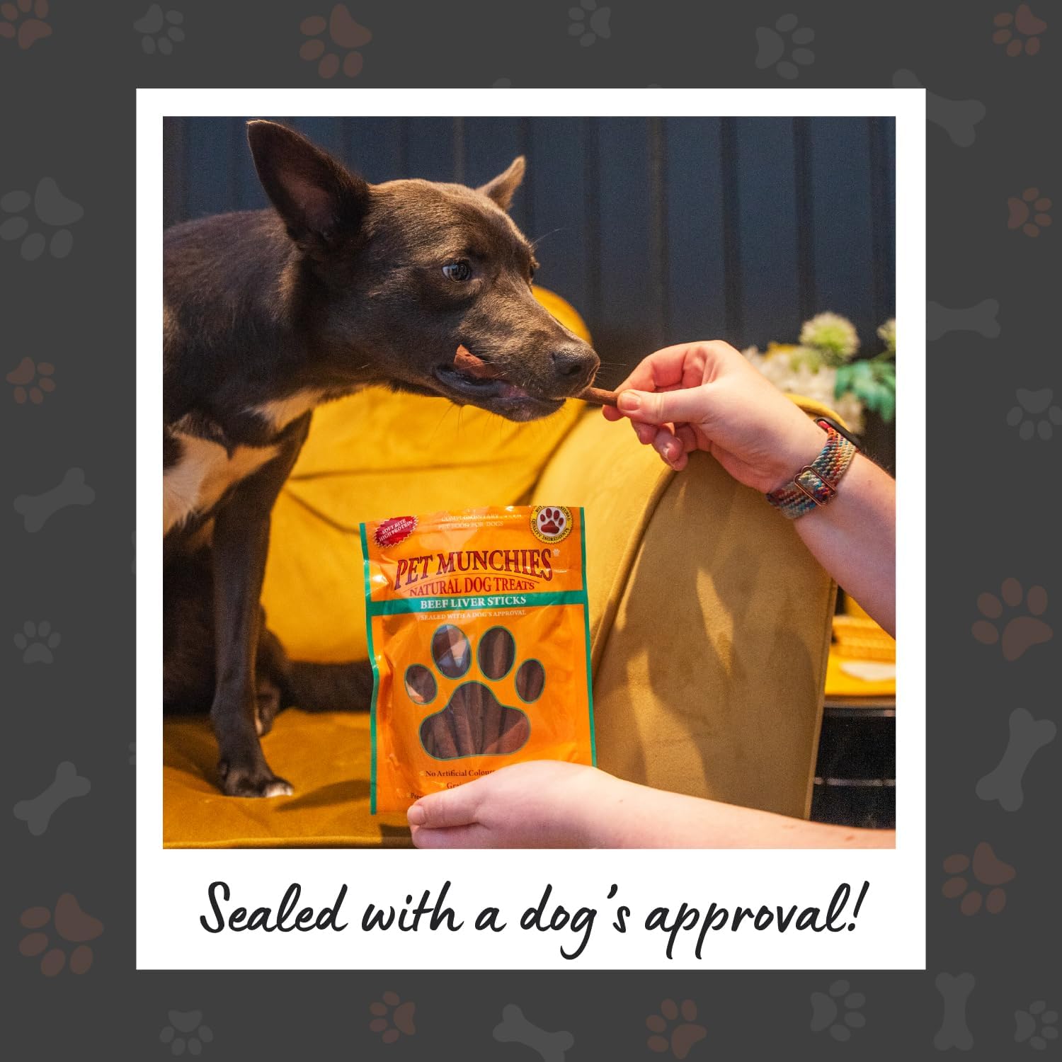 Pet Munchies Dog Treats Beef Liver Sticks 90g x 8