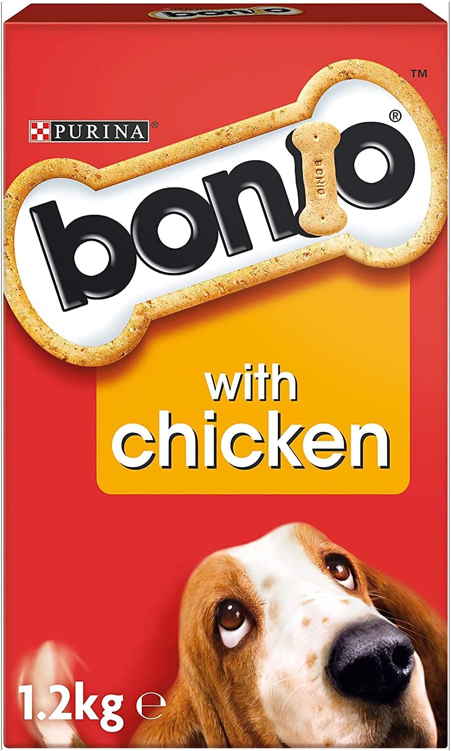 Bonio Chews Deli Dog Treats Chicken Dry Food Bulk Buy 4 x 1.2kg