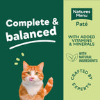 Natures Menu Wet food for Adult Cats - Multipack Paté - 12 x 85g