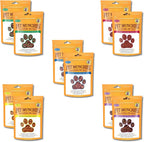 Pet Munchies Dog Training Treats – 10 Packs - 2 Each of 5 Flavours (Chicken, Chicken & Liver, Sushi, Duck, Venison)