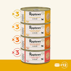 Applaws Cat Can Chicken Selection in Broth 70g 12pk x1