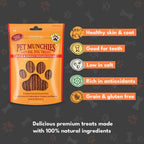 Pet Munchies Dog Treats Duck & Sweet Potato Sticks 90g x 8