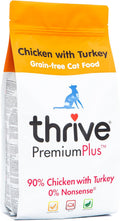 Thrive Cat Premium Plus Dry Chicken & Turkey 1.5kg x 1
