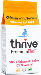 Thrive Cat Premium Plus Dry Chicken & Turkey 1.5kg x 1