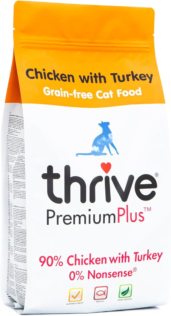 Thrive Cat Premium Plus Dry Chicken & Turkey 1.5kg x 1