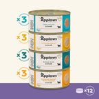 Applaws Cat Can Mixed Selection in Broth 70g 12pk x1