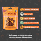 Pet Munchies Dog Treats Chicken & Sweet Potato Sticks 90g x 8