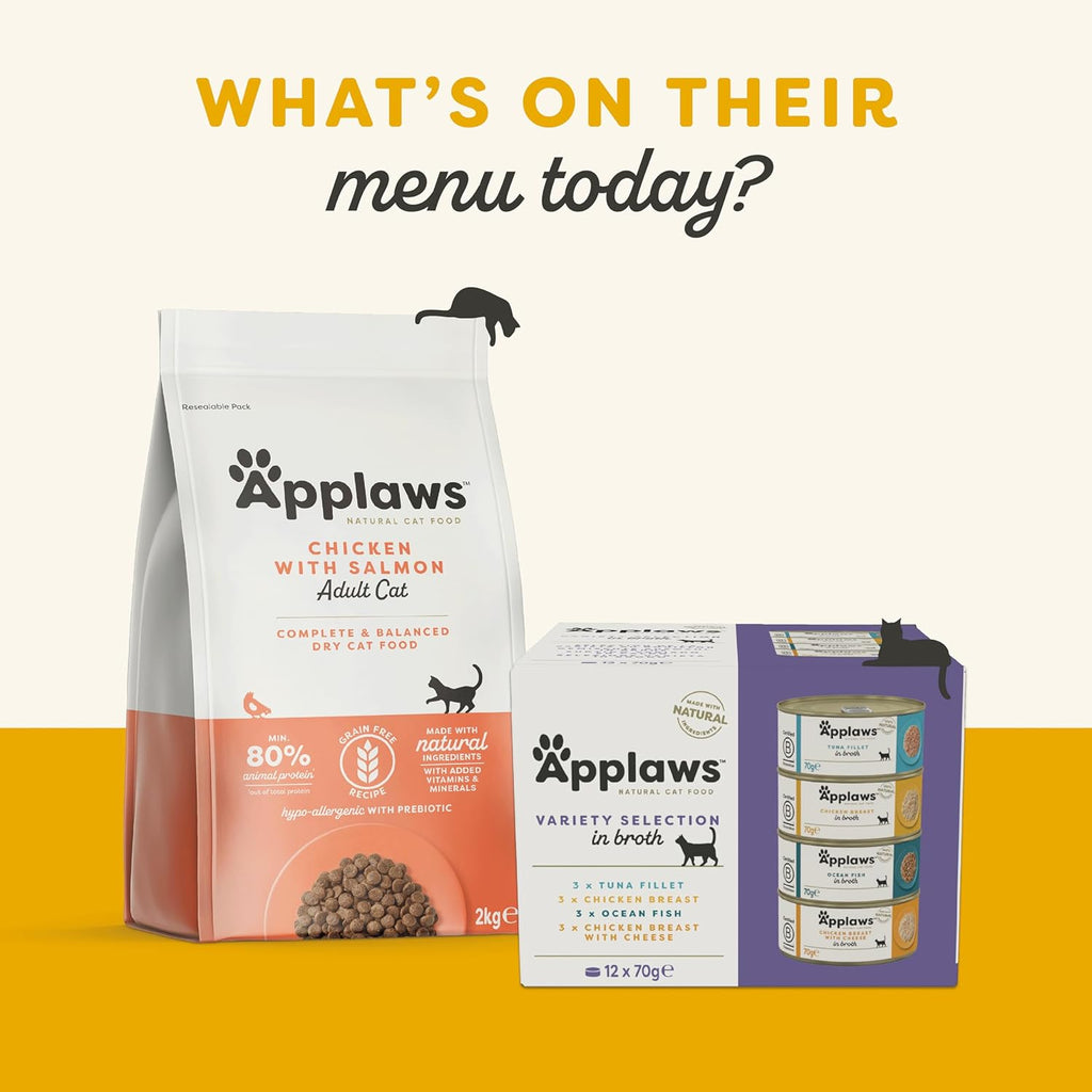 Applaws Cat Can Chicken & Duck 70g x 24