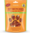 Pet Munchies Dog Treats Duck Twists 80g x 8