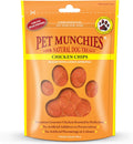 Pet Munchies Dog Treats Chicken Chips 100g x 8