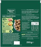 Natures Menu Freeze Dried Complete & Balanced Dog Food Nuggets - Turkey - 250g