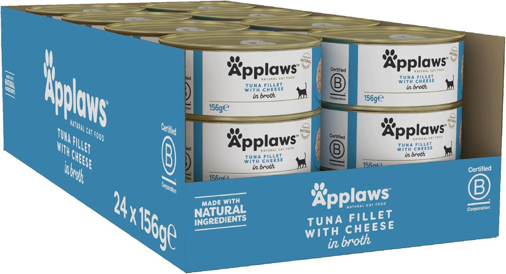 Applaws Cat Can Tuna & Cheese 156g x 24