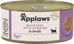 Applaws Cat Can Mackerel & Sardine in Broth 70g x 24