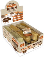 YAKERS Original Natural Dog Chews - Healthy Himalayan Chews, Natural Dog Treats & Occupier, Long-Lasting Chew Bars for All Breeds