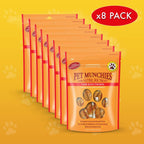 Pet Munchies Dog Treats Chicken Twists 80g x 8