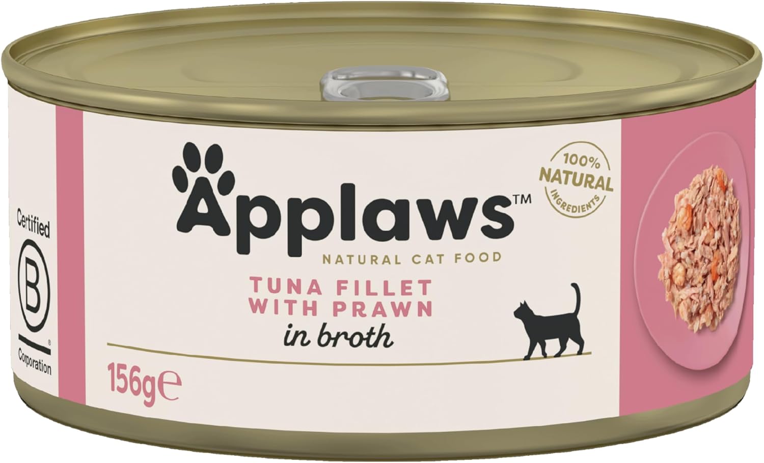 Applaws Cat Can Tuna & Prawn in Broth 156g x 24