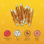 Pet Munchies Dog Treats Chicken Twists 80g x 8