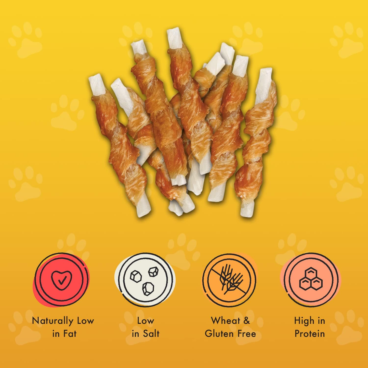 Pet Munchies Dog Treats Chicken Twists 290g x 3