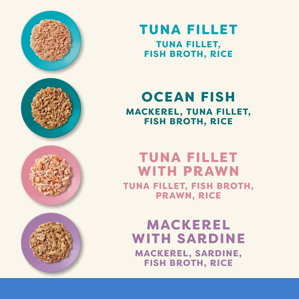 Applaws Cat Can Fish Selection in Broth 70g 12pk x1