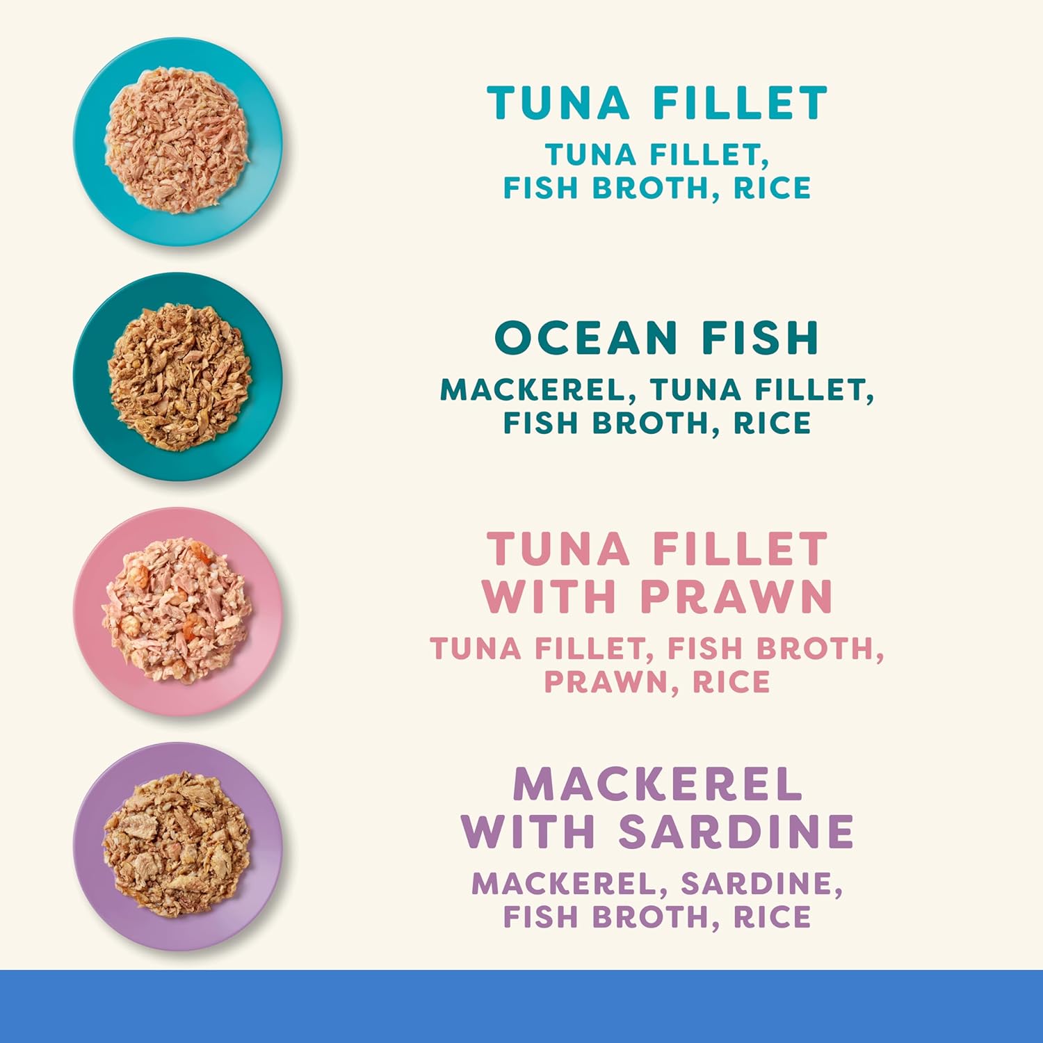 Applaws Cat Can Fish Selection in Broth 70g 12pk x1