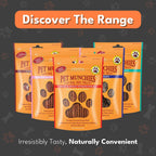 Pet Munchies Dog Treats Duck & Sweet Potato Sticks 90g x 8