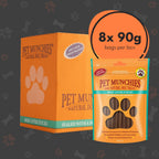 Pet Munchies Dog Treats Beef Liver Sticks 90g x 8
