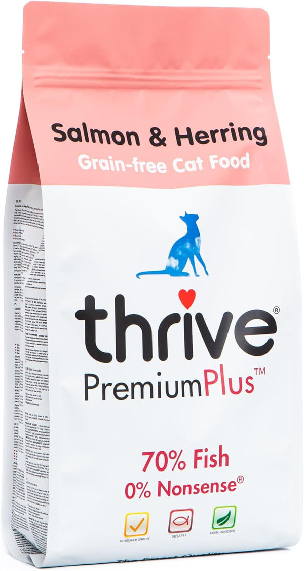 Thrive Cat Premium Plus Dry Salmon & Herring 1.5kg x 1